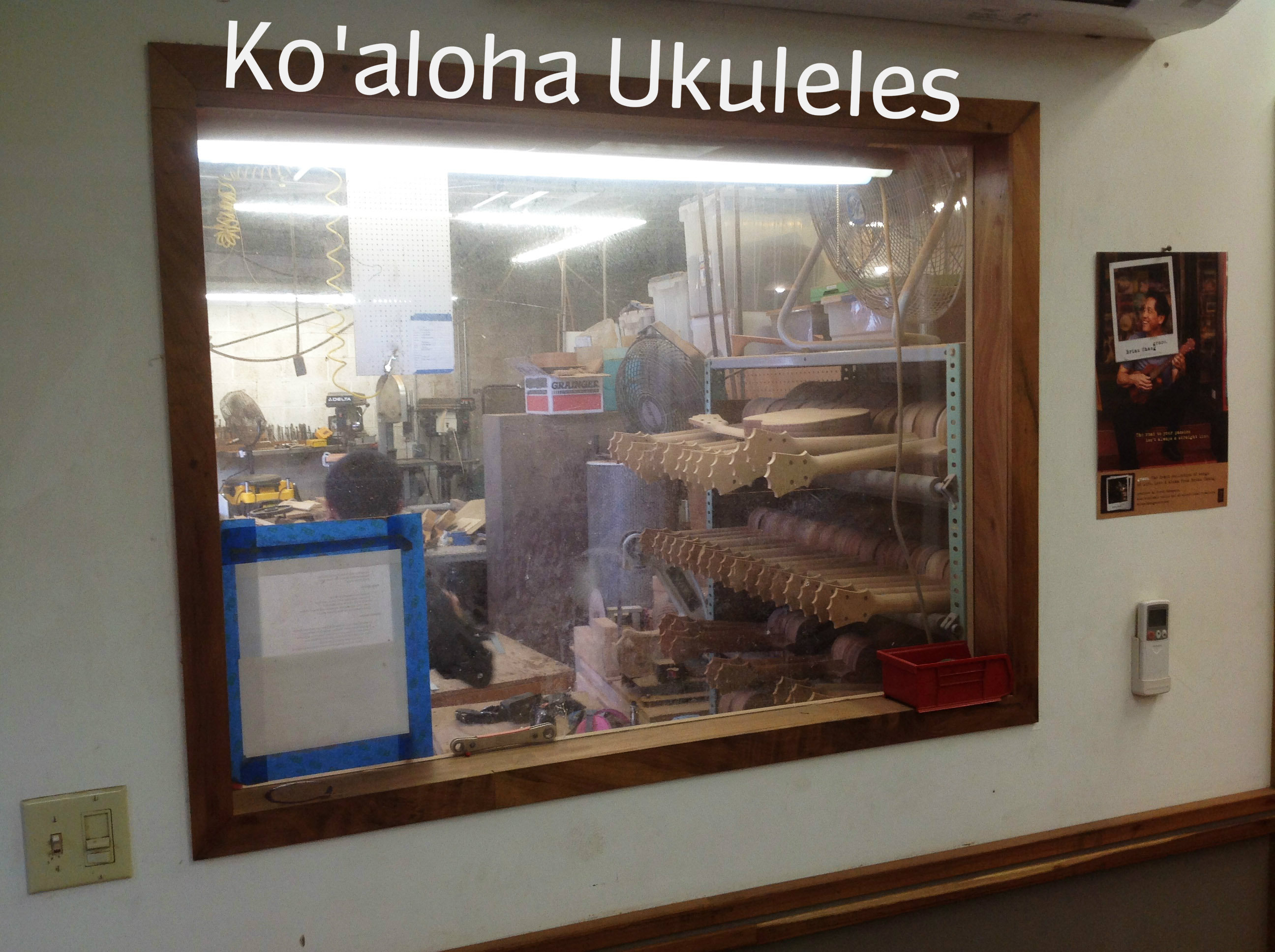 Koaloha Ukulele shop tour